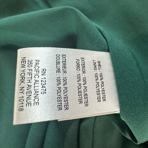 Tahari ASL Green Snake Print Maxi Dress - Picture 11 of 11